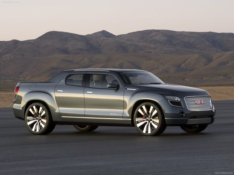 GMC Denali XT Concept — Gray, Dramatic, Sunset, Photograph, Mountains, Desert