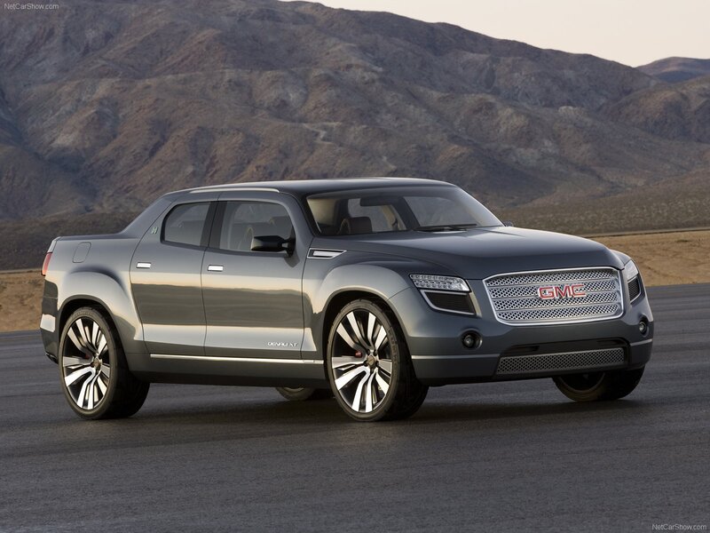 GMC Denali XT Concept — Gray, Dramatic, Sunset, Photograph, Mountains