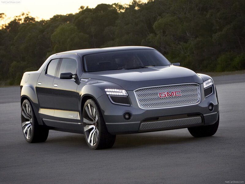 GMC Denali XT Concept — Gray, Dramatic, Sunset, Photograph, Truck