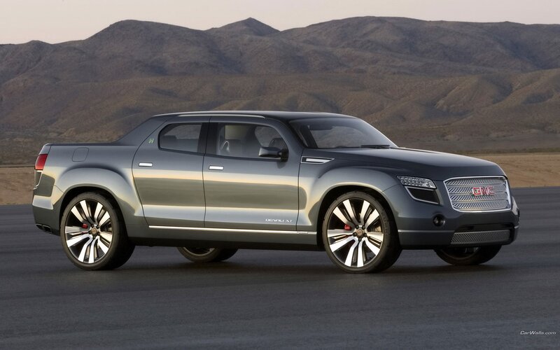 GMC Denali XT Concept — Gray, Dramatic, Sunset