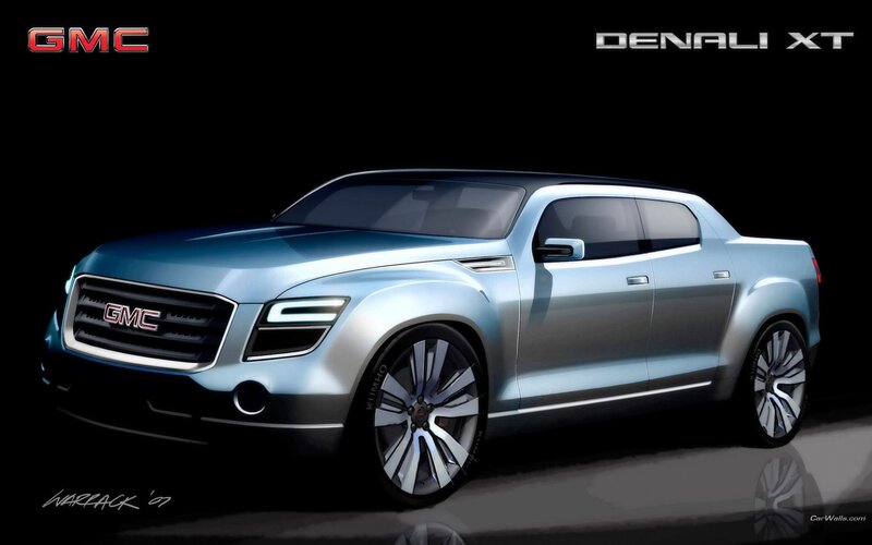 GMC Denali XT Concept — Silver, Dramatic