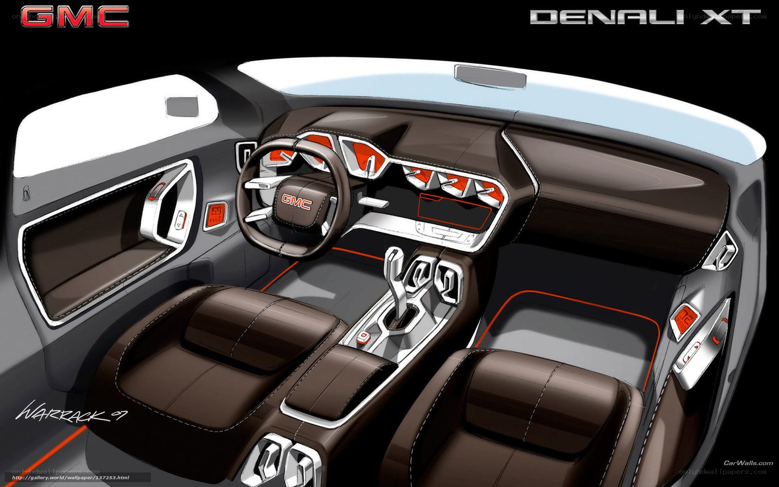 GMC Denali XT interior design