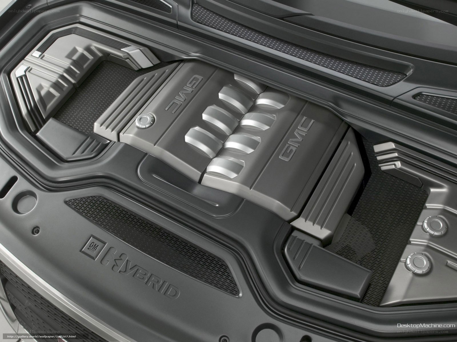 GMC Hybrid Engine Bay