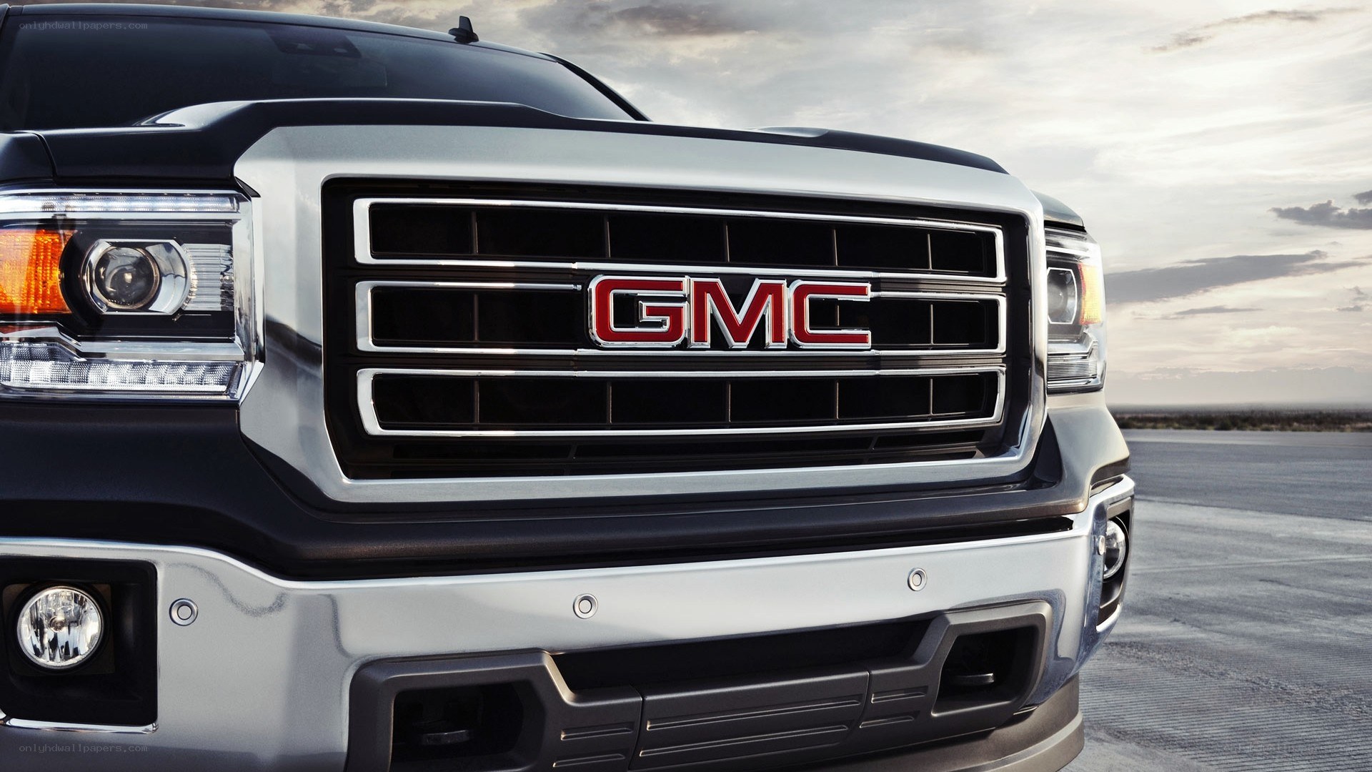 GMC truck front grille