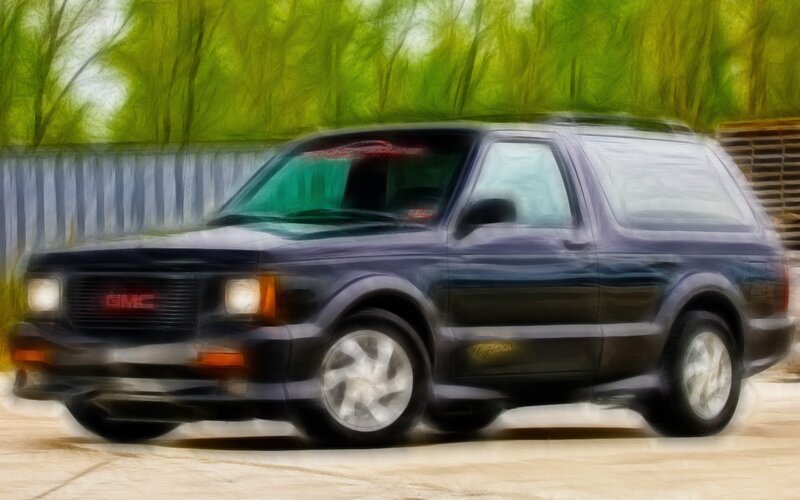 GMC Typhoon in motion