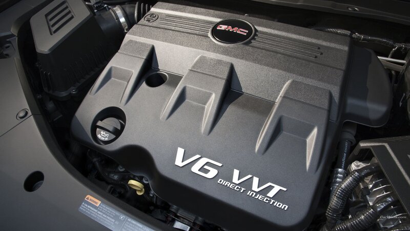 GMC V6 Engine Cover — Black