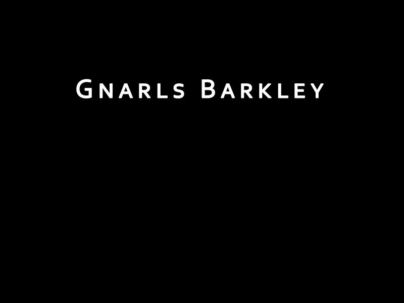 Gnarls Barkley text logo