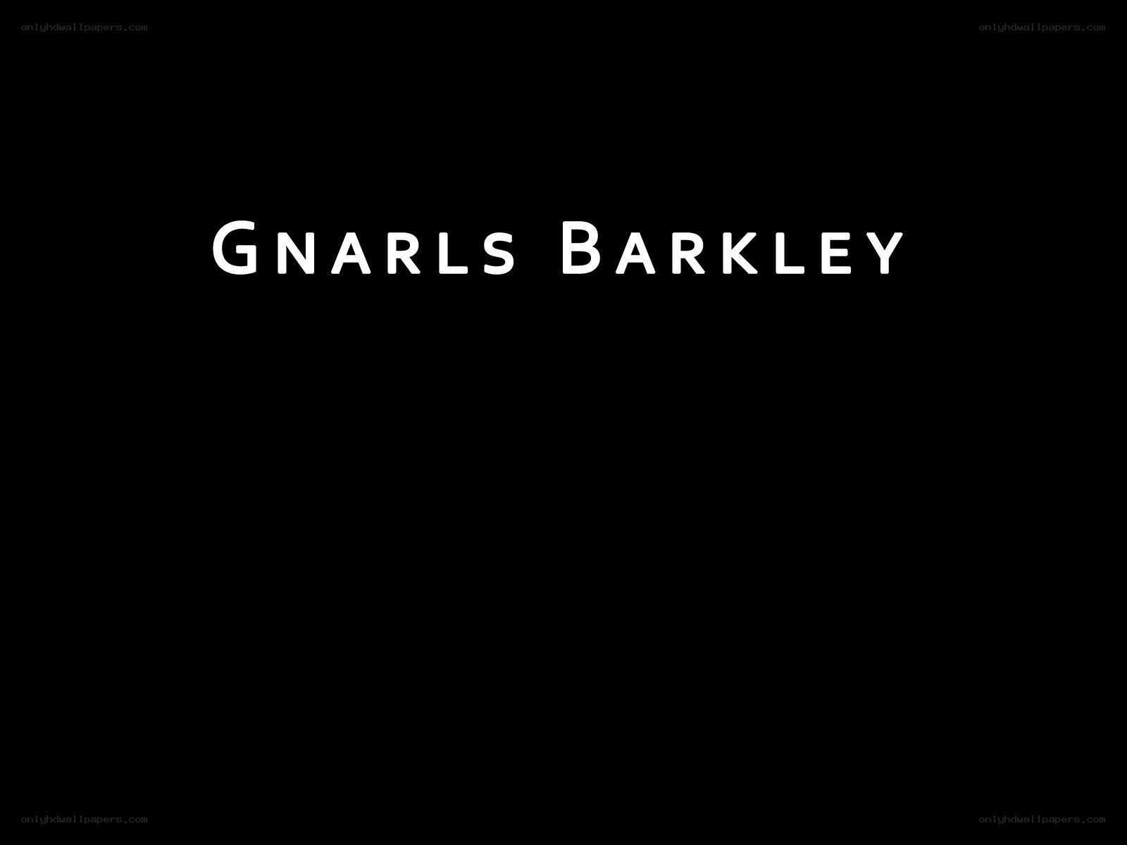 Gnarls Barkley text logo