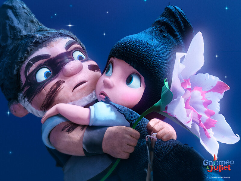 Gnome Hugging Child