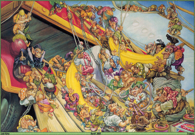 Gnomes on a ship