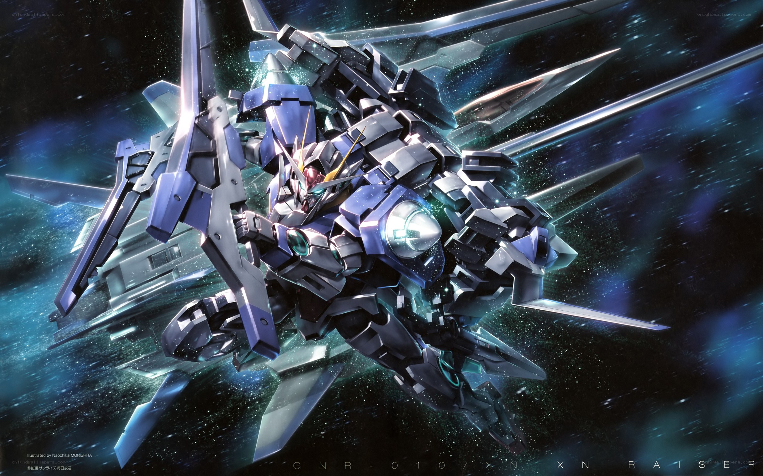 GNR-010 XN Raiser in space