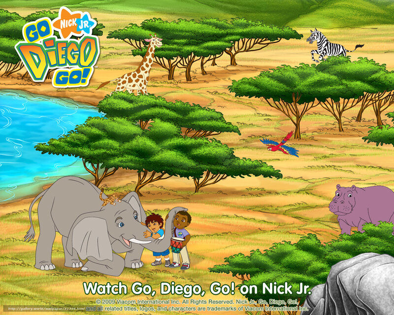 Go Diego Go! animation scene