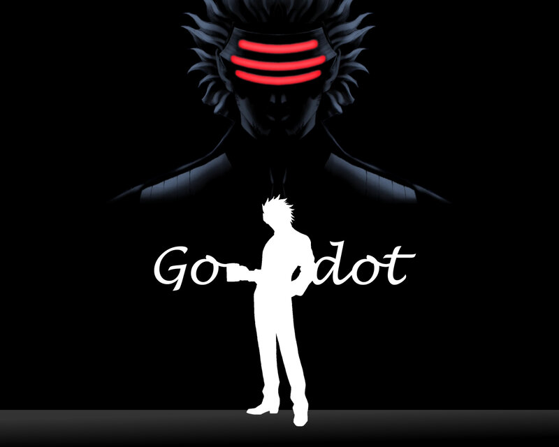 Go dot character art