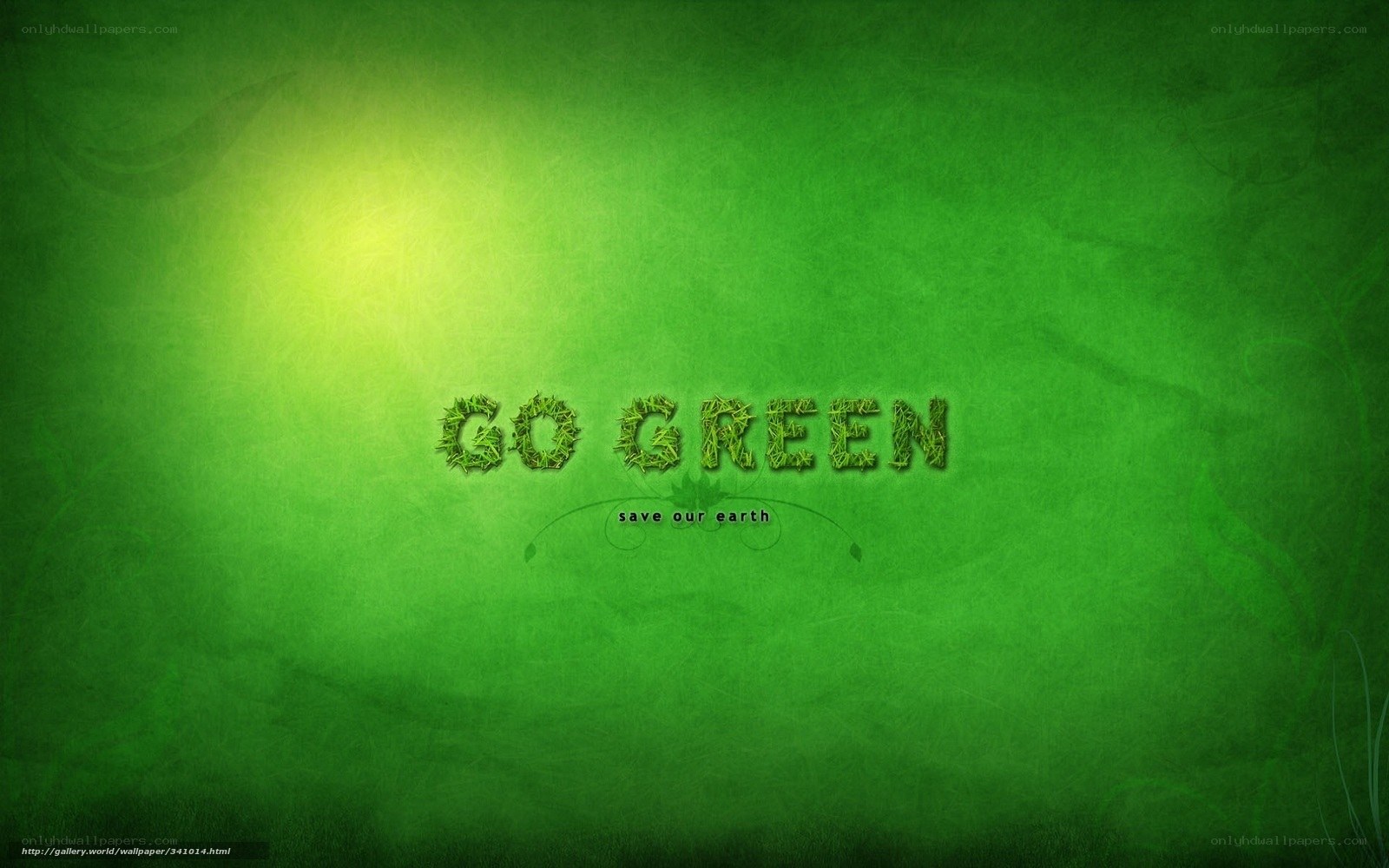 Go Green Earth Day