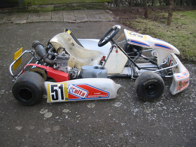 Go-kart on Pavement