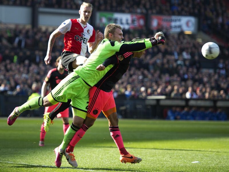 Goalkeeper Blocking Shot