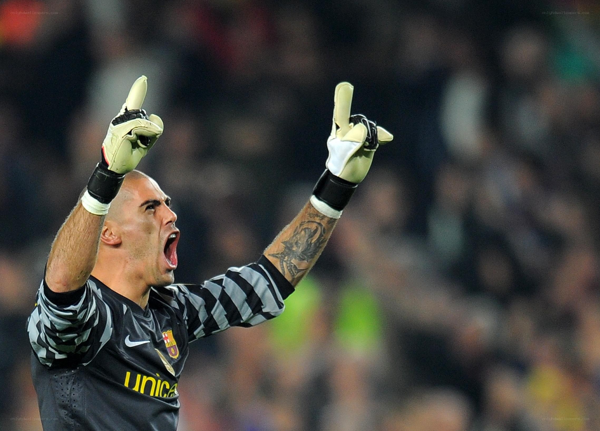 goalkeeper celebrating victory