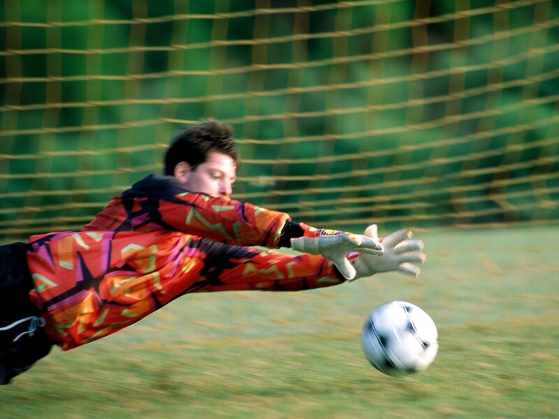 Goalkeeper Diving