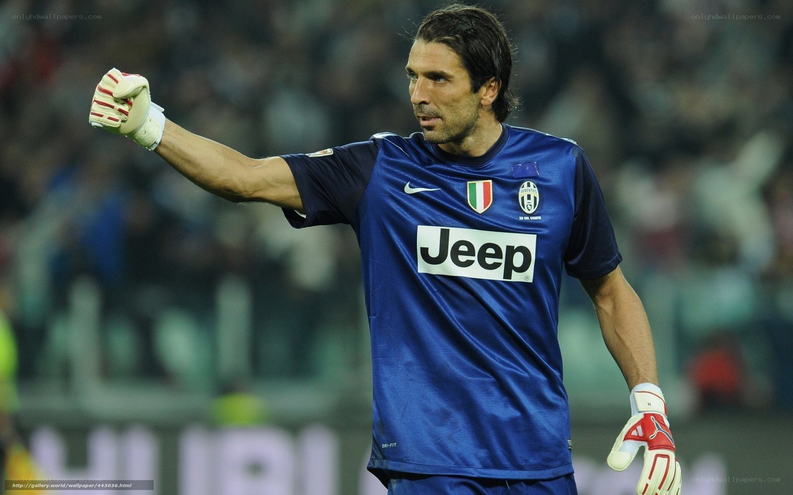 goalkeeper in action