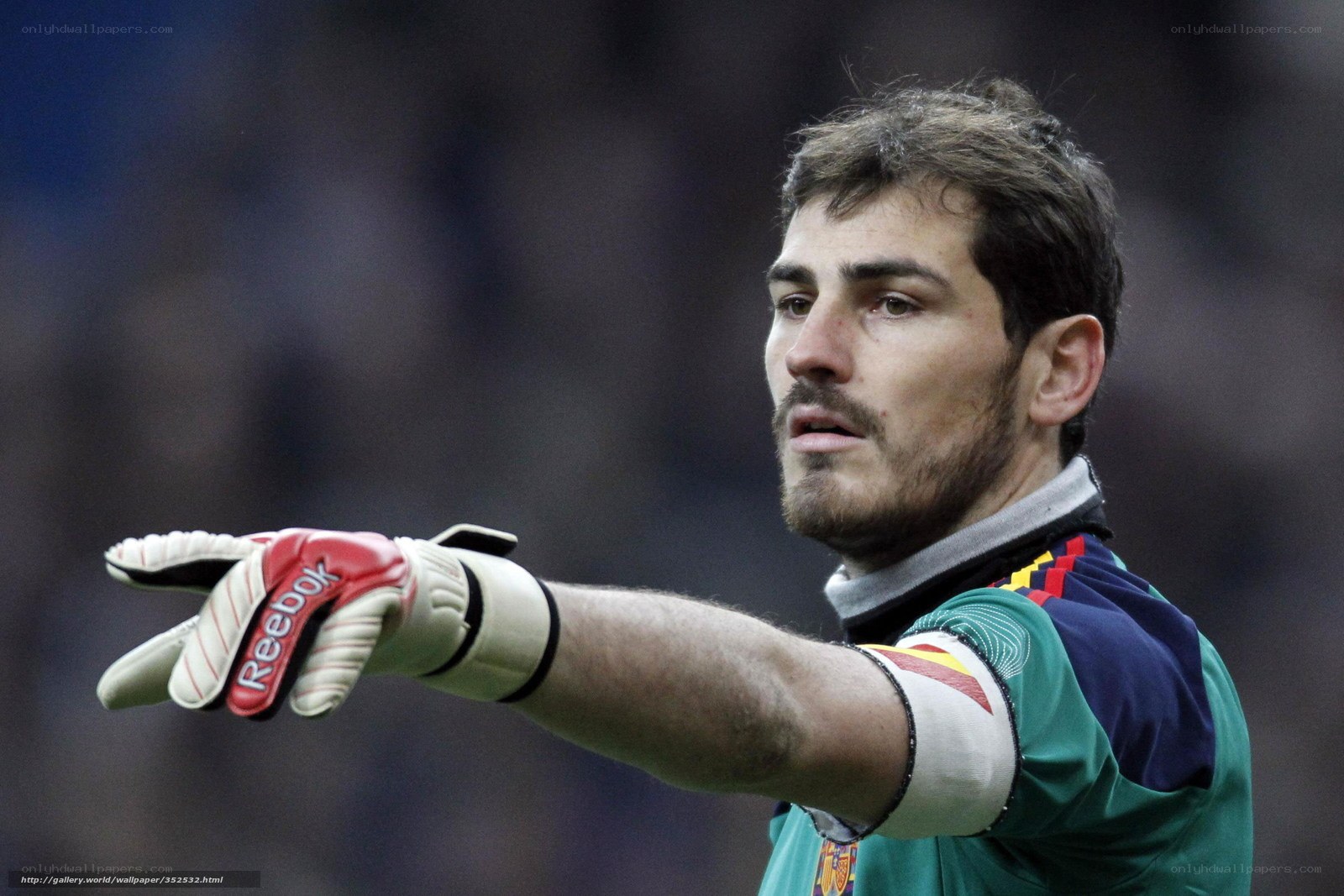 goalkeeper in action