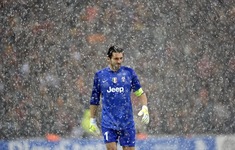 Goalkeeper in Snow