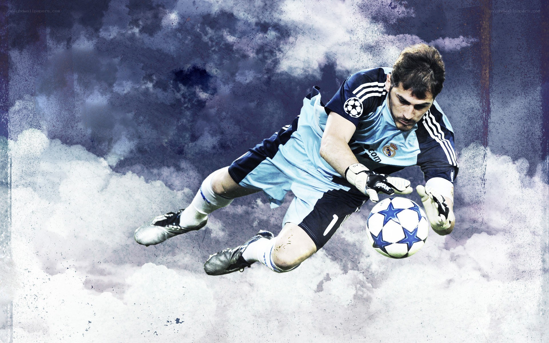 goalkeeper saving ball