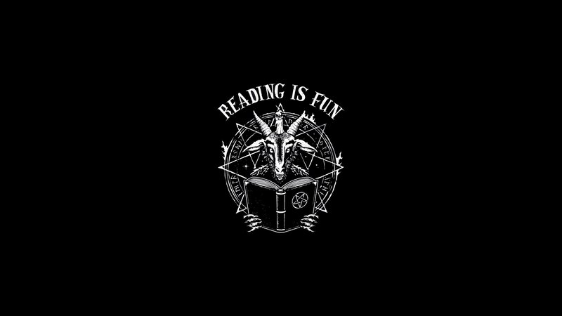 Goat Reading Book