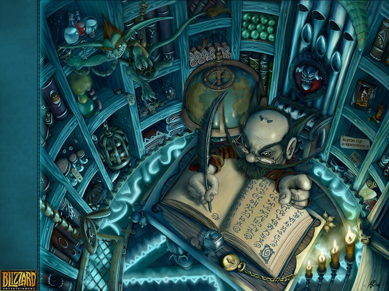 goblin alchemist at work