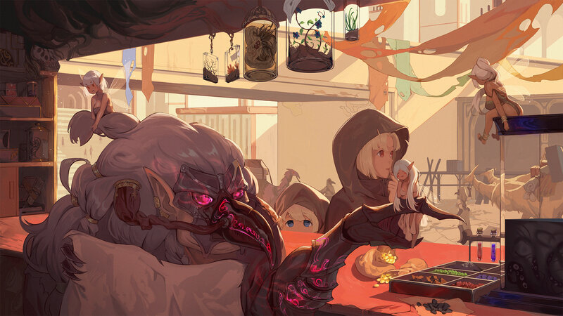 Goblin Alchemist in Shop