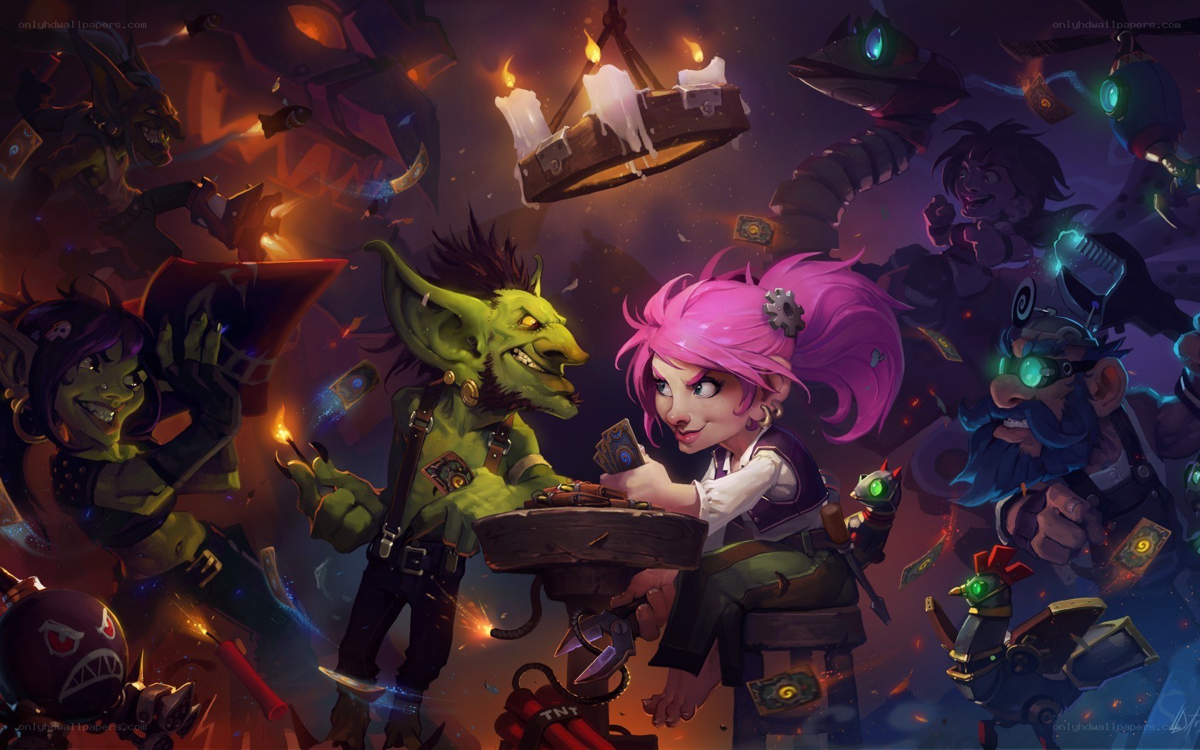 Goblin card game chaos