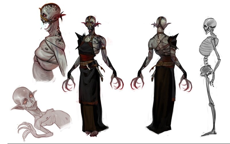 goblin character design sheet