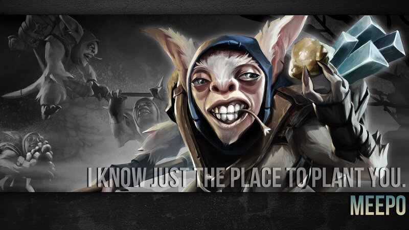 Goblin Character Holding Crystals