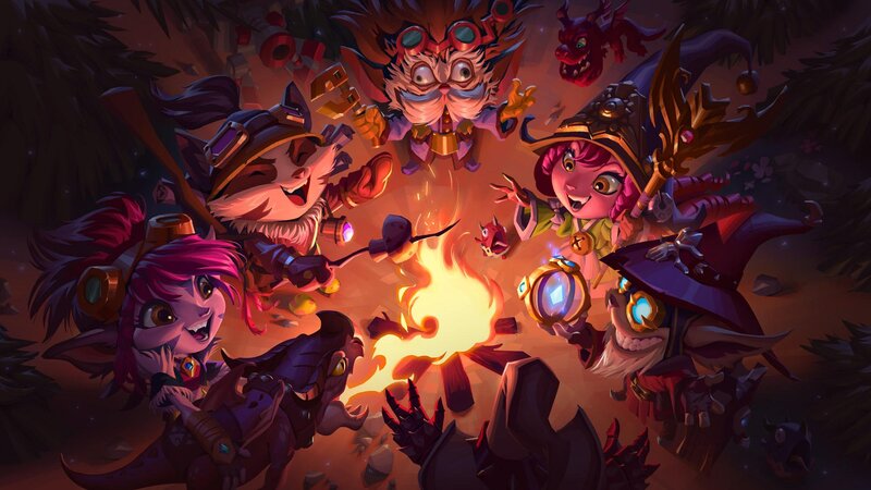 Goblin Characters Around Fire