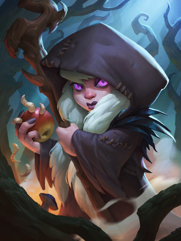 Goblin Holding Apple