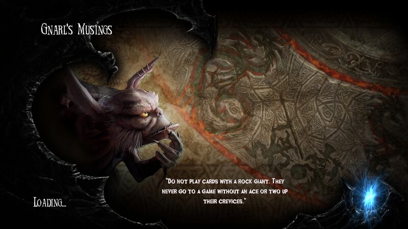 Goblin in Cave — Black
