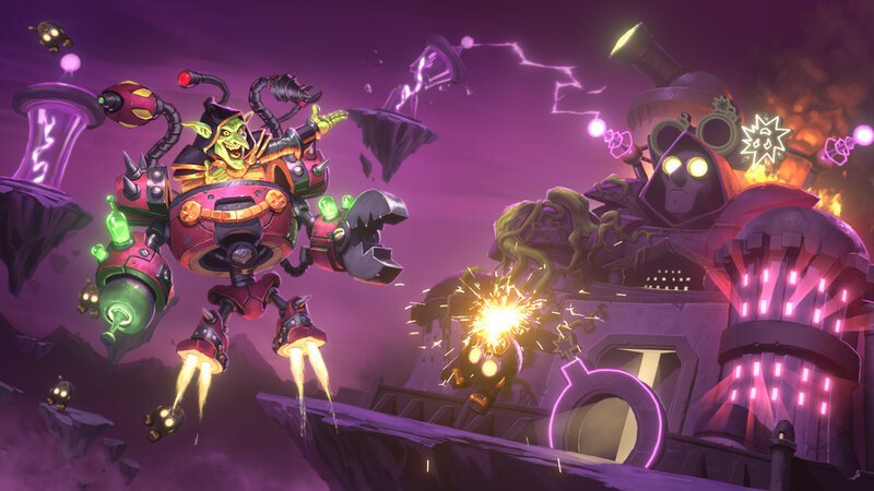 Goblin in Mechanical Suit — Purple