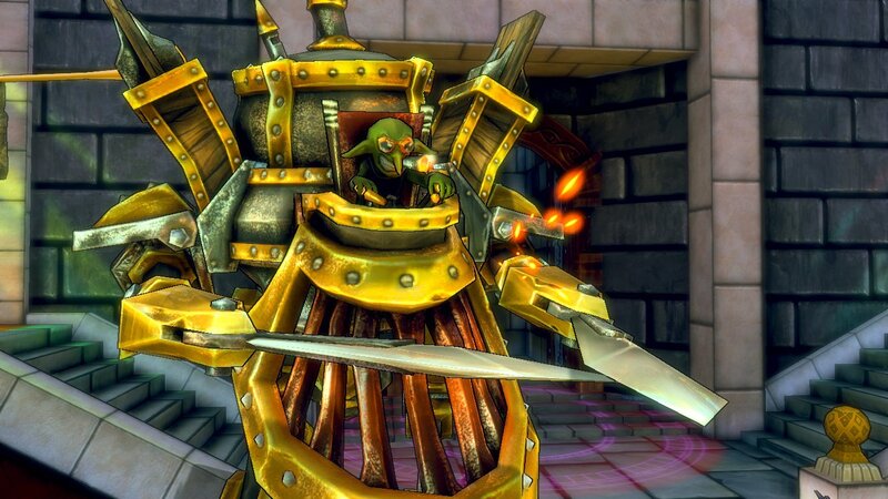 goblin in mechanical suit
