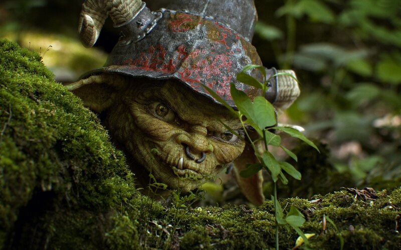 Goblin in Mossy Forest