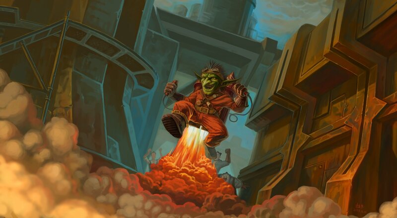 goblin in rocket pack