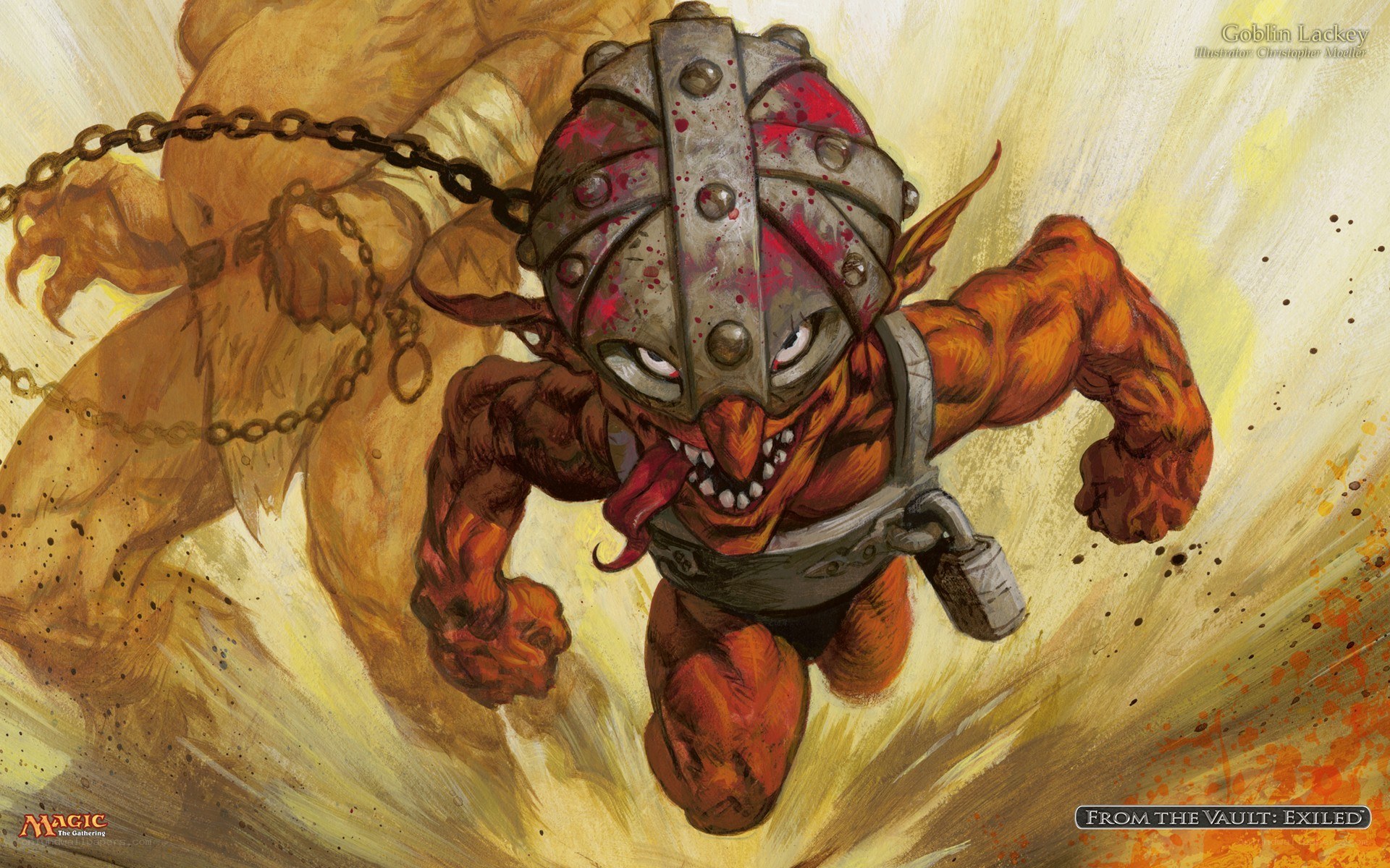 Goblin Lacker in chains