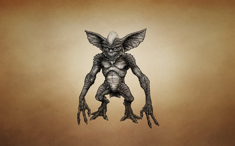 Goblin-like Creature — Brown, Menacing