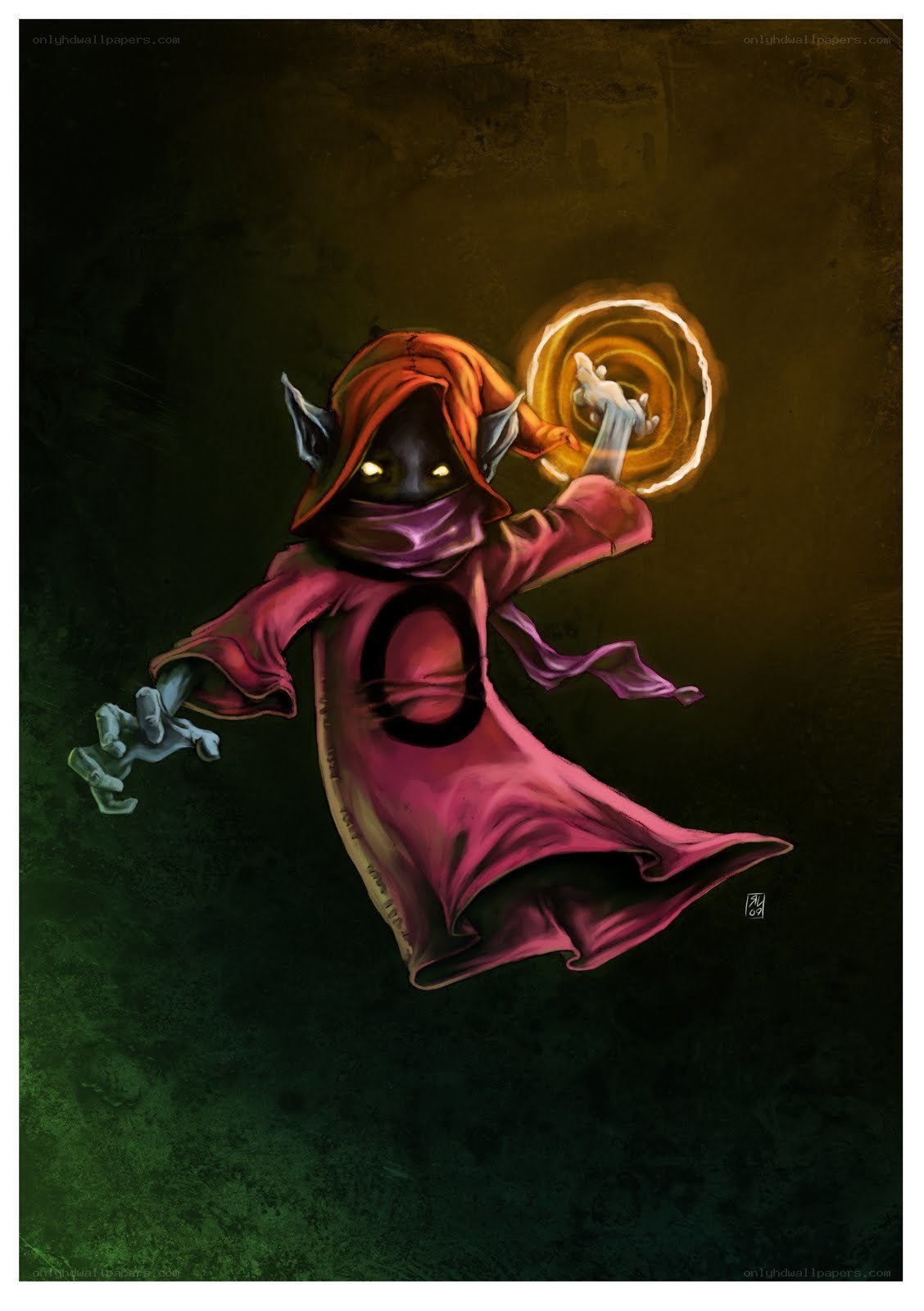 Goblin Mage Casting Spell