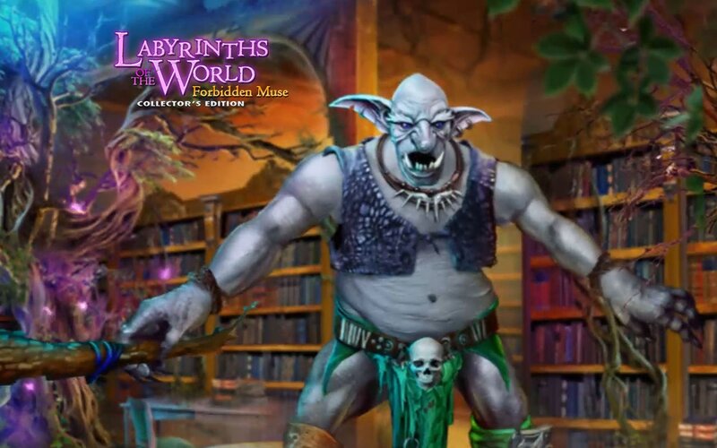 Goblin Monster in Library