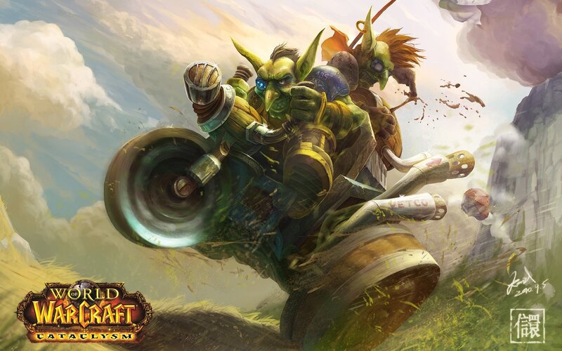 Goblin motorcycle race