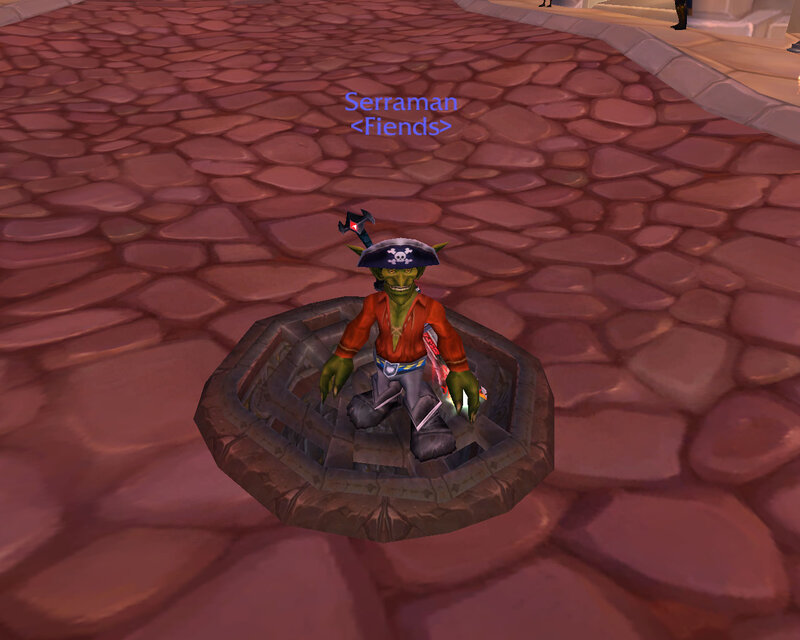 Goblin Pirate Character