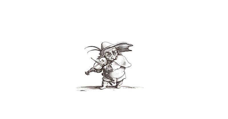 Goblin Playing Violin