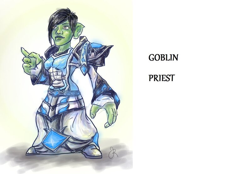 Goblin Priest Character