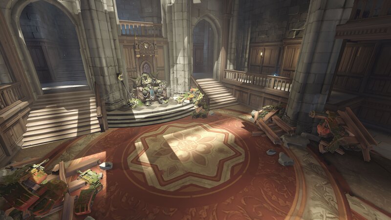 Goblin Statue in Hall