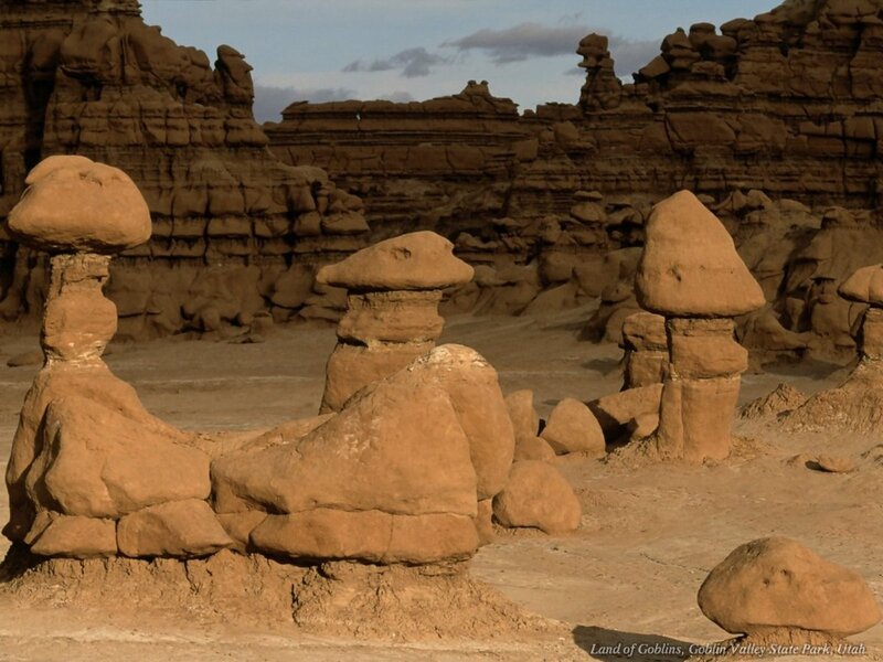 Goblin Valley rock formations