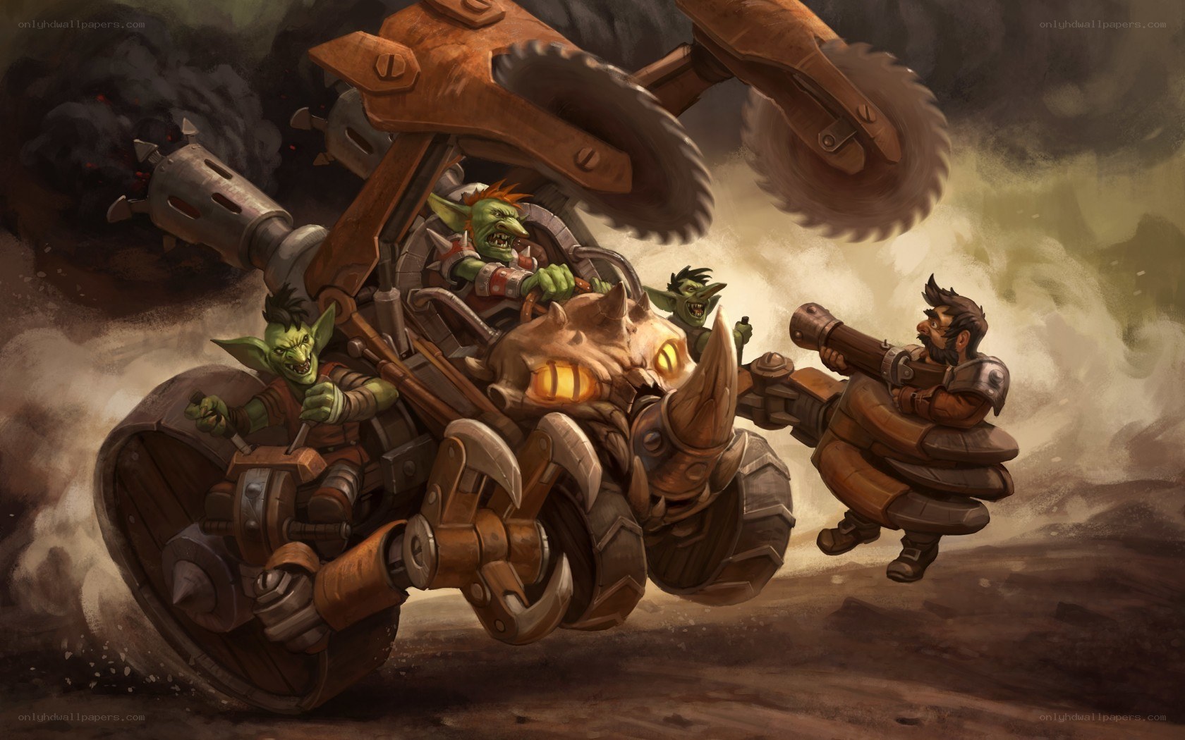 Goblin War Machine in Action